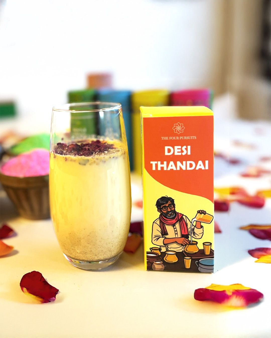 Pack of 10 - Desi Thandai Premix | Traditional Indian Drink
