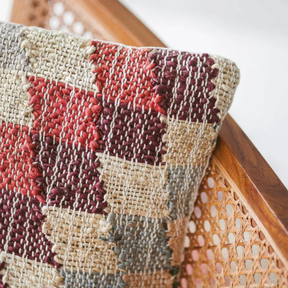 Hand Woven Geometric Pillow Cover | Tira