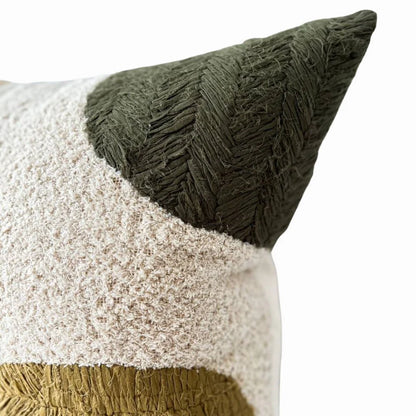 Artisanal Embellished Pillow Cover | Saanvi