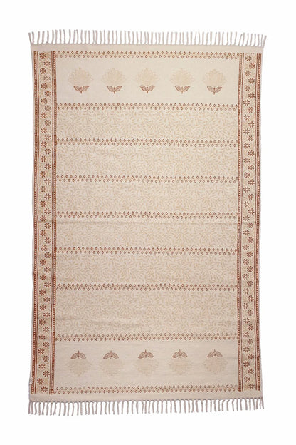 Two Sided Cotton Rug | Inaaya