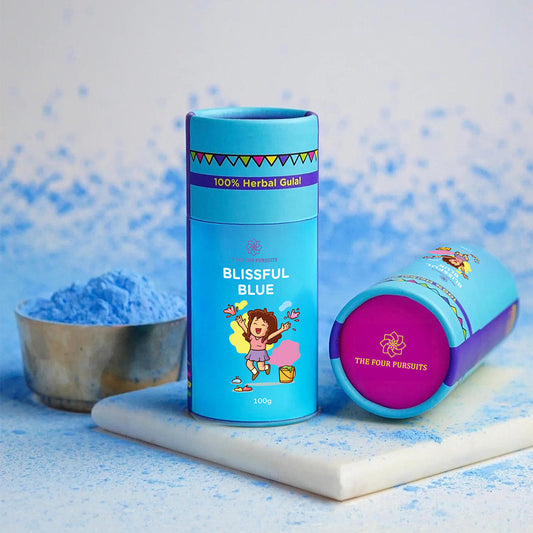 Herbal Holi Gulal - Blue Holi Color